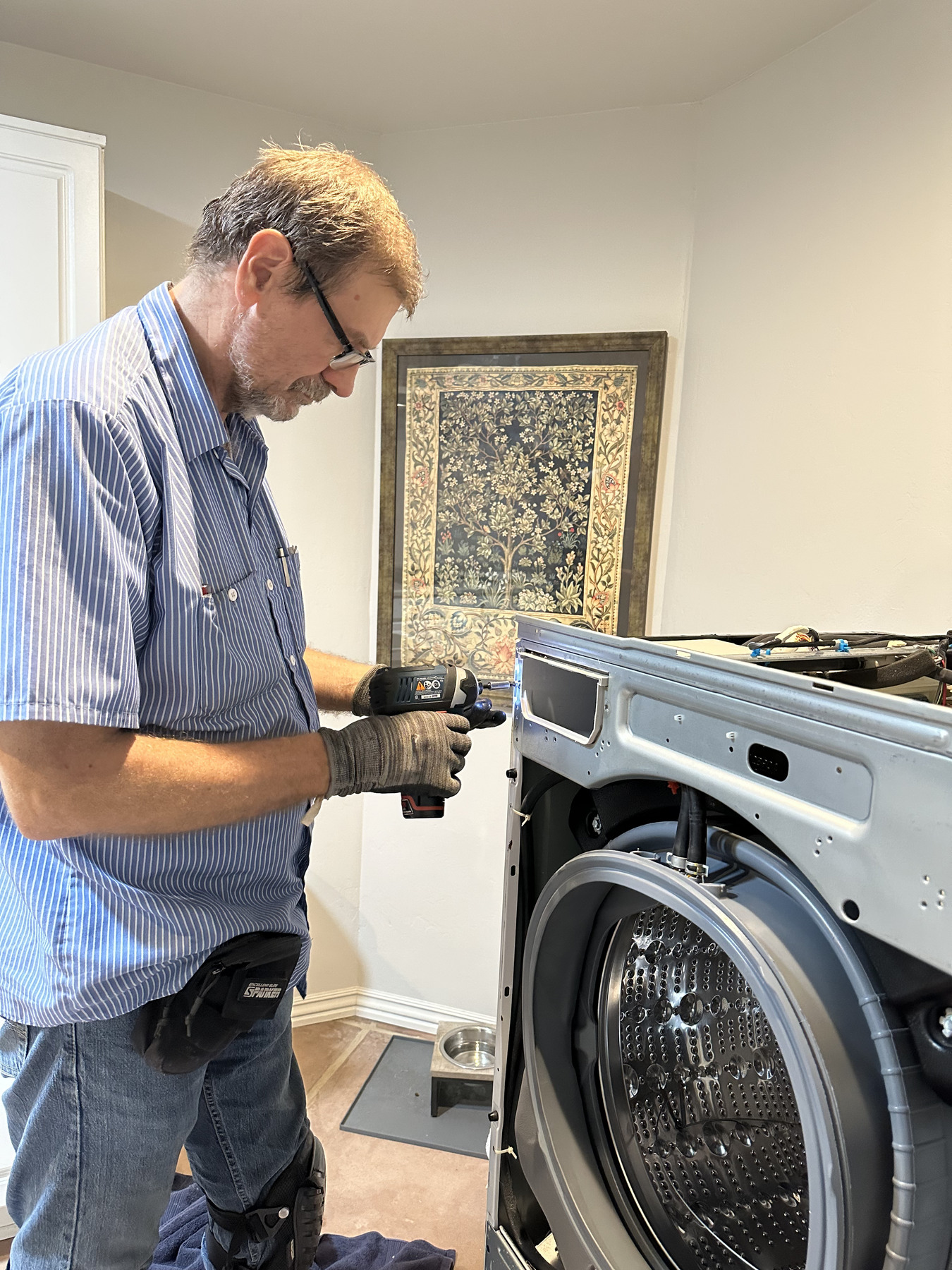 Professional appliance repair tools ready for a Tucson service call